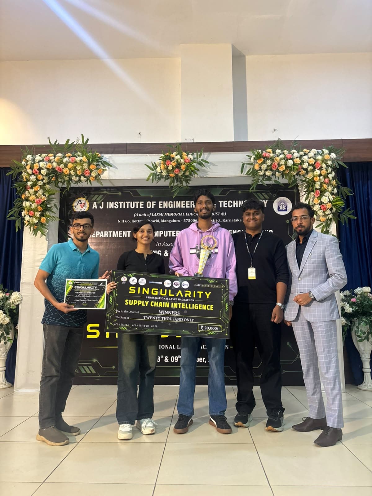 Singularity Hackathon 2026 Winners